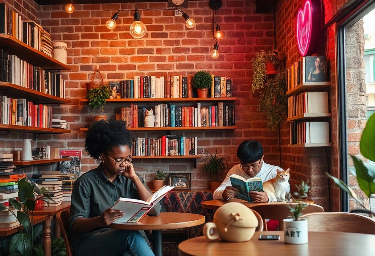 A haven for bookworms and cat lovers- Katnip Kafe