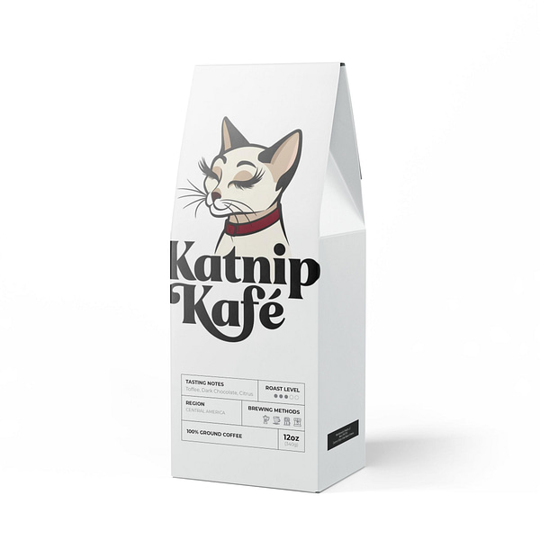 Katnip Kafe's Purrfect Blend Medium Roast Coffee