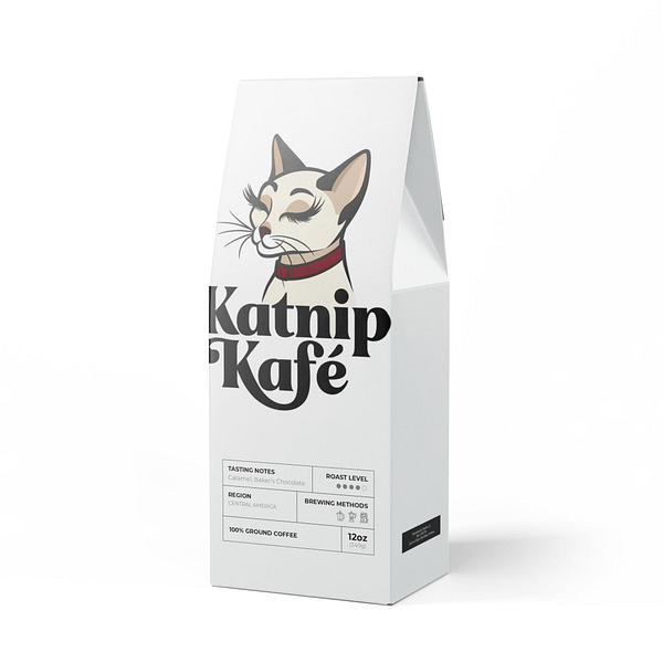 Katnip Kafe's Wake-Up Call Medium-Dark Roast Coffee