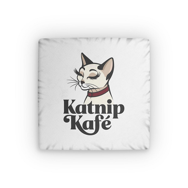 Katnip Kafé Custom Shaped Pillows